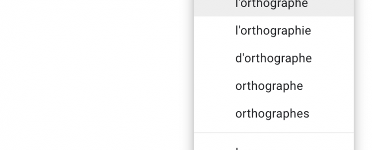 Vérifier l'orthographe dans Gmail