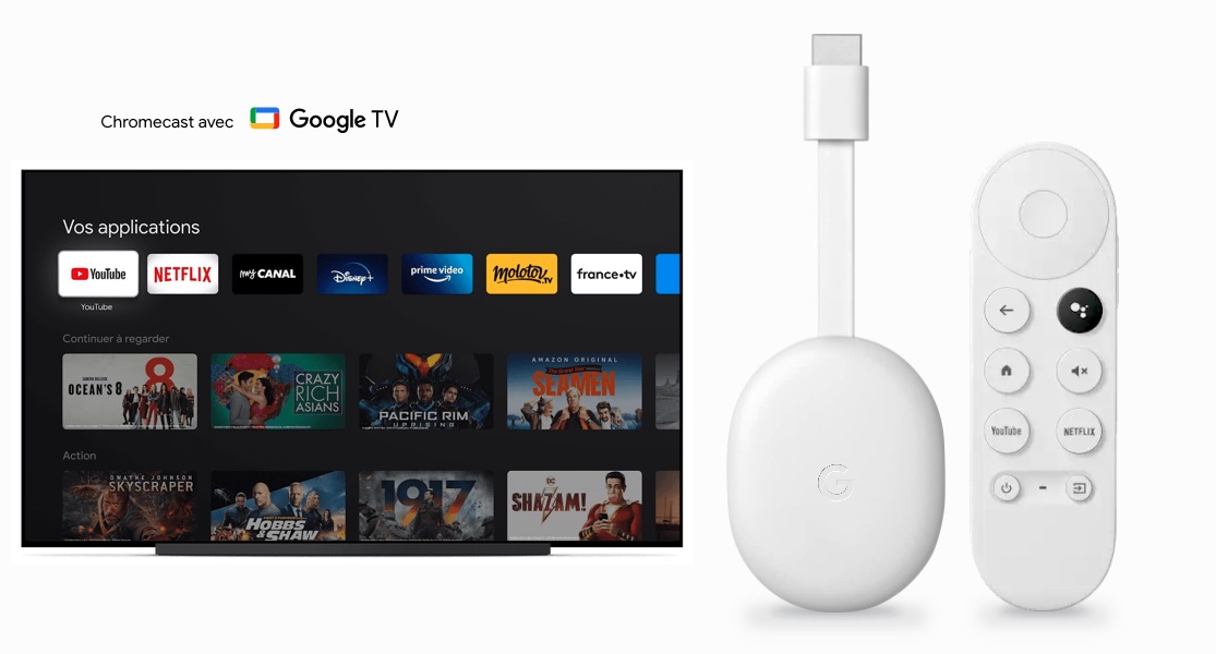 google chromecast with google tv