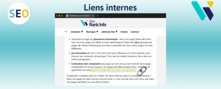 liens internes